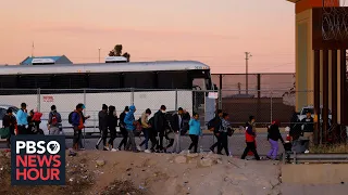 Frigid temperatures create dangerous conditions for migrants gathering near border