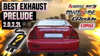 Honda Prelude Exhaust Sound (2.0L,2.2L)🔥 Invidia,Magnaflow,Fujitsubo,GReddy,Yonaka,Skunk2,Apexi