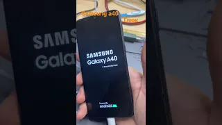 SAMSUNG A40 | не включается | заряжается | решение