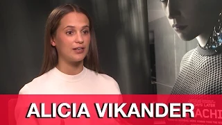 EX MACHINA Alicia Vikander Interview