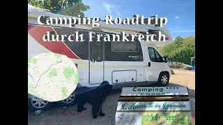 Mit dem Wohnmobil durch Frankreich - unsere mautfreie Strecke & Campingplatz mit Pool