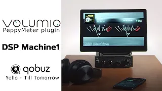 Yello - Till Tomorrow - Qobuz. Project with PeppyMeter, Volumio & DSP Machine 1