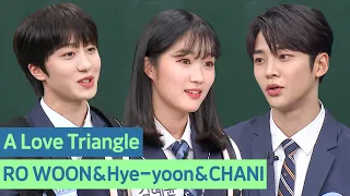 Who do you like more? a love triangle RO WOON & Hye-yoon & CHA NI