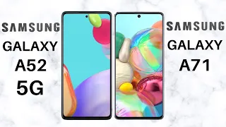 Samsung Galaxy A52 5G VS Samsung Galaxy A71 (Comparison)