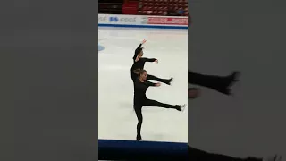 PRACTICE - WORLD FIGURE SKATING CHAMPIONSHIPS 2018 Ice Dance - Alper Uçar / Alisa Agafonova Turkey