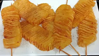 Amazing Potato Recipe !Potato Chips 🔥New Way Potato Spiral  French fried