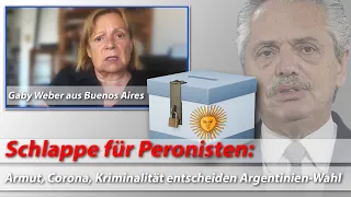 Schlappe für Peronisten: Armut, Corona, Kriminalität entscheiden Argentinien-Wahl