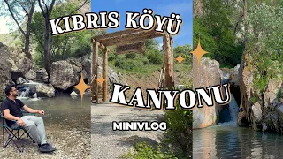 # 1.5 HOUR CANYON HIKE (KIBRIS CANYON) - BURGER AT THE WATERFALL - COMFORTABLE CAMPING WITH MINI CAR