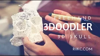 Freehand 3doodler Art | 3d pen Skull