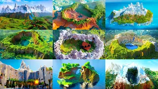 TOP 50 BEST MINECRAFT SEEDS OF 2022! (Minecraft Bedrock Edition Seeds)