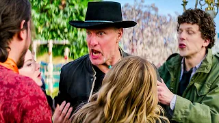 Woke woman says no guns allowed to Woody Harrelson 🤣| Zombieland: Double Tap | CLIP