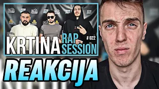 CHODA REAKCIJA na KRTINA | NA MAPI RAP SESSION #022 (prod. by Cloutie)