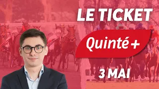 PRONOSTICS QUINTÉ+ DU 3 MAI - VICHY