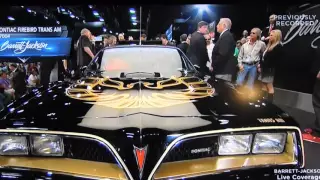 2016 Barrett Jackson Auction 1977 Bandit Promo Trans Am