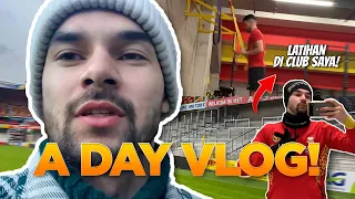 DAYVLOG at my club KV Mechelen ⚽️🟡🔴