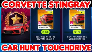 Asphalt 9 - CHEVROLET CORVETTE STINGRAY Legendary Hunt Touchdrive