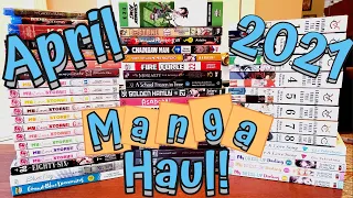 EPIC April Manga Haul(50 Volumes!) | Rom-Com Galore, Battle Shonen💥, and Psychological Thrillers