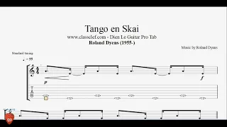 Tango en Skai by Roland Dyens - Guitar Pro Tab