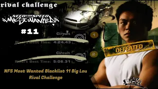 Nfs Most Wanted Blacklist 11 Big Lou Rival Challenge