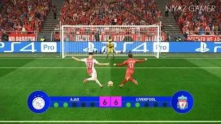 AJAX vs LIVERPOOL | Final UEFA Champions League - UCL | Penalty Shootout | PES 2019