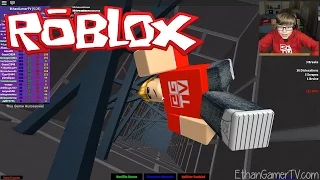 JUMPING DOWN A CHIMNEY!! Roblox Broken Bones 2