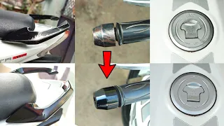 How To Spray Paint On Bike Parts