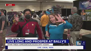 Live Long and Prosper at Bally's: The Star Trek Convention kicks off today