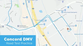 Concord DMV Road Test Route - powered by YoGov