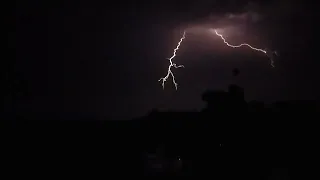 tonight show from my window #thander #lighting ⚡⚡⚡🌩️🌩️