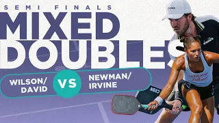 Newman and Irvine take on Wilson and David in the Semifinals!