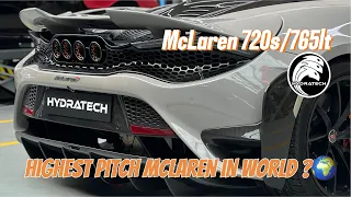 The Highest Pitch McLaren Exhaust in the world ?🌍 720s/765lt Hydratanium Blaze Exhaust 🔥🔥