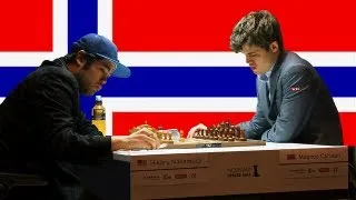 Hikaru Nakamura vs Magnus Carlsen - Norway Chess Super Tournament - 2013