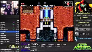 Hyper Metroid Any% Speed Run in 1:05:36