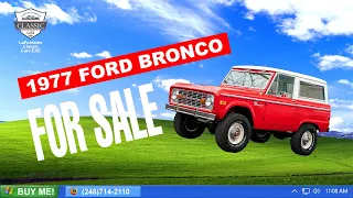 1977 Ford Bronco Sport