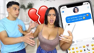 I SENT MY GIRLFRIEND THE WRONG MESSAGE **PRANK**