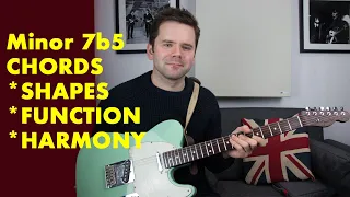 Minor 7b5 chords, how to play and how they function