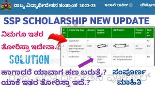 SSP Scholarship: Payment Under Progress  Transaction Details Update Soon |SSP Scholarship New Update