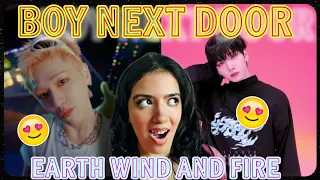 BOYNEXTDOOR (보이넥스트도어) 'Earth, Wind & Fire' Official MV + Studio Choom Performance REACTION