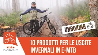 Abbigliamento invernale in mountain bike elettrica: 10 consigli