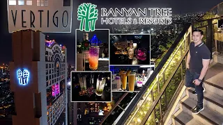 VERTIGO SKY BAR @ 59th FLOOR BANYAN TREE HOTEL - BANGKOK 🇹🇭 |  City Skyscrapers 360-degree view