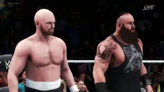 WWE SmackDown Tag Team Championship Braun Strowman % Tyson Fury V The B Team