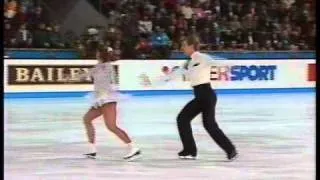 Torvill & Dean (GBR) - 1994 Europeans, Ice Dancing, Free Dance (US, NBC)