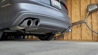 2015 B8.5 S4 AWE Touring Exhaust /W Stock Downpipes