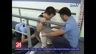 Sgt. Eucogco na naputulan ng mga paa sa bakbakan sa Marawi, hinandugan ng prosthetic legs