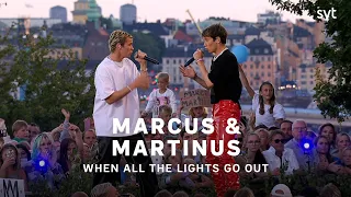 Marcus & Martinus – When all the lights go out | Allsång på Skansen 2022 | SVT