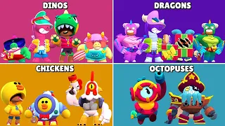 All Animals Portrayed By Brawl Stars