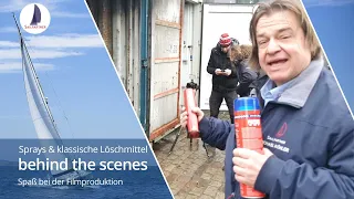 Behind The Scenes: Feuer in der Pantry - Löschmitteleinsatz bei Fettbränden an Bord eine Yacht