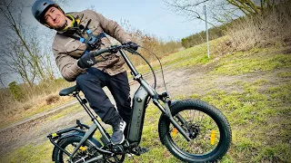 ⚡ DERUIZ PERIDOT - EINE ECHTE ÜBERRASCHUNG! 🚴‍♀️💨 E-Bike Test #deruiz #günstig #ebike #test