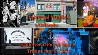 Halloween Horror Nights 2023 Tribute Store Full Walk-through | Universal Studios Orlando | Sept 2023