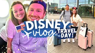 DISNEYLAND VLOG! 🇺🇸 TRAVEL DAY 1 ✈️ flying to Los Angeles, Hyatt Hotel & Disney California Adventure